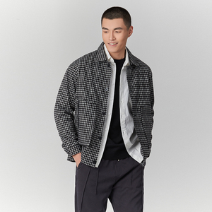 城市佐罗2022冬季短款时尚休闲呢子外套