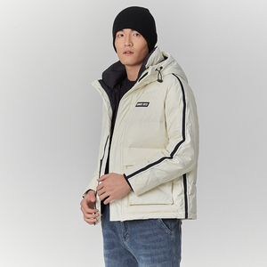 城市佐罗2022冬季时尚大气毛领休闲长裤羽绒服