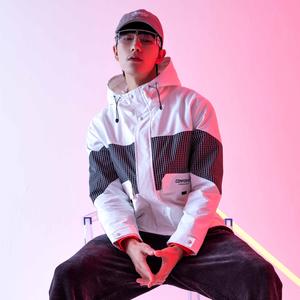 城市佐罗2022秋季拼接休闲夹克